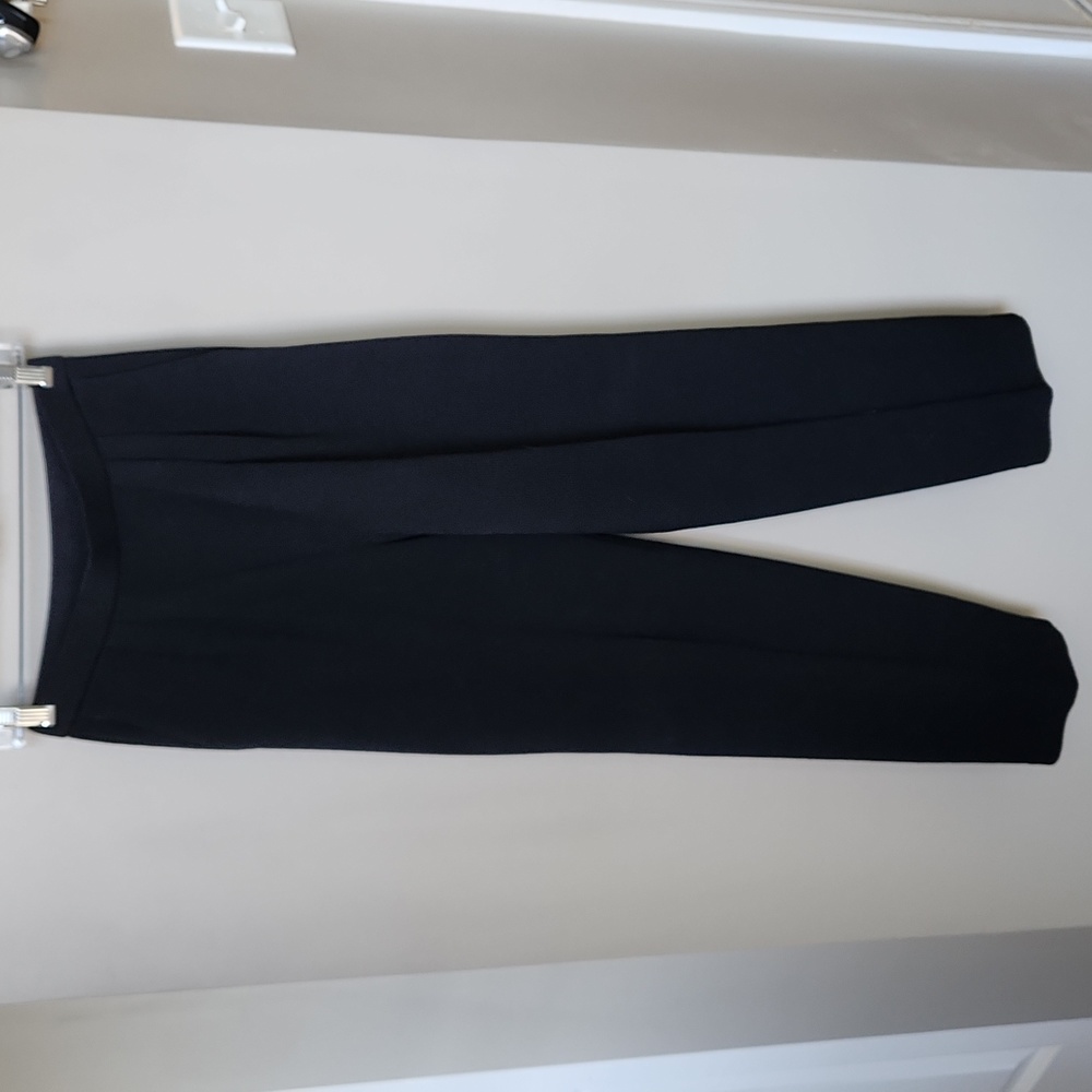 St. John Black Knit Slacks